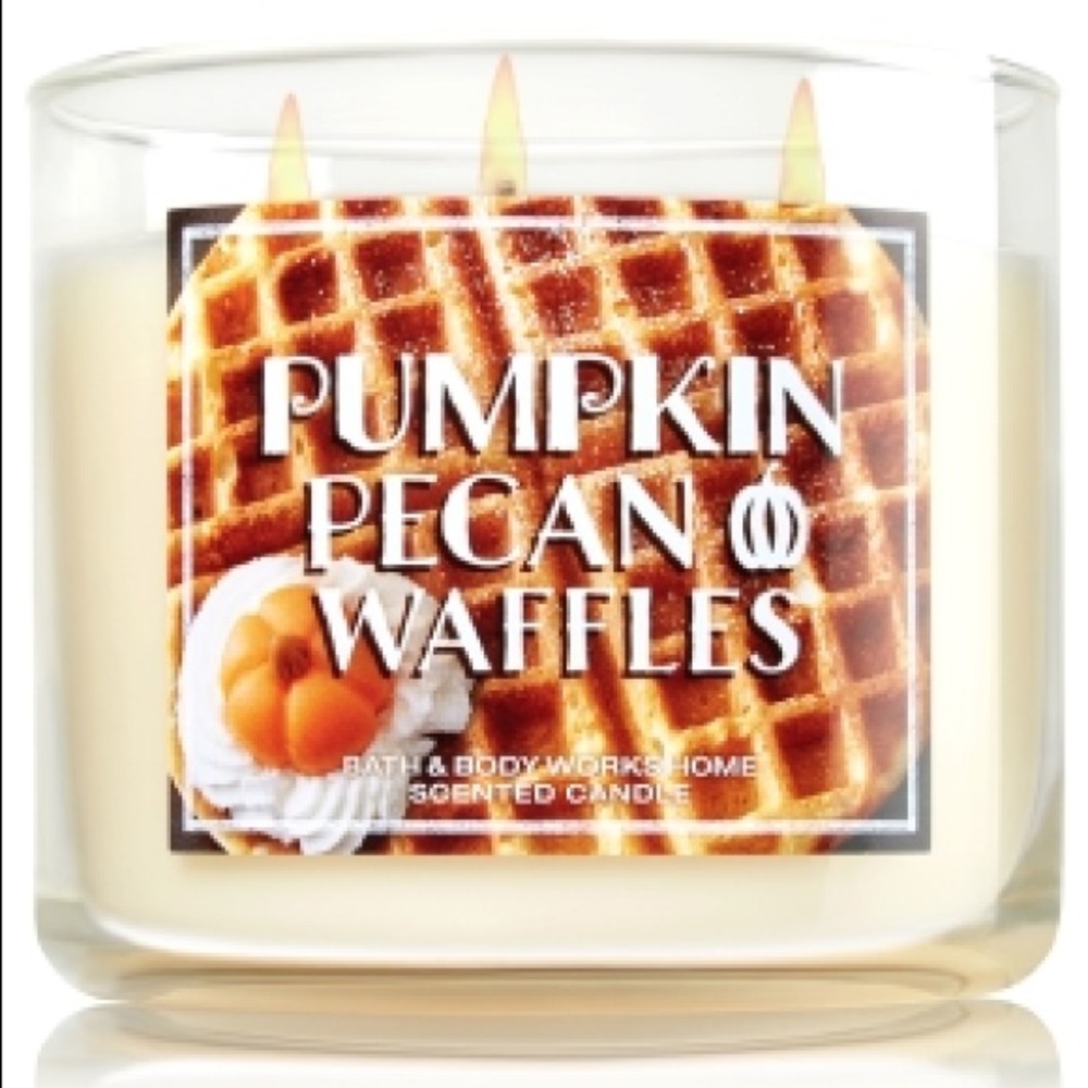 Bath and Body Works Pumpkin Pecan Waffles Candle